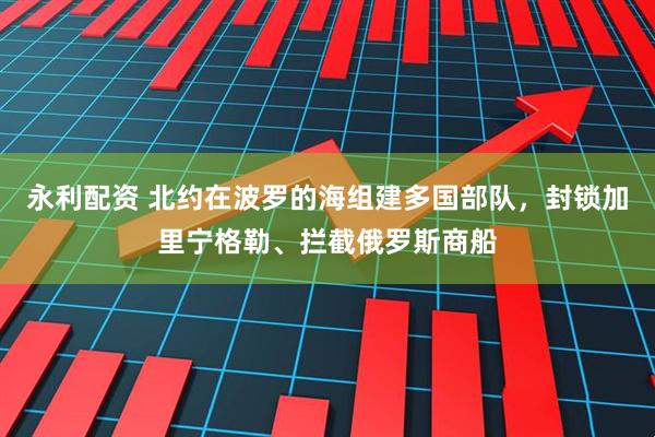 永利配资 北约在波罗的海组建多国部队，封锁加里宁格勒、拦截俄罗斯商船